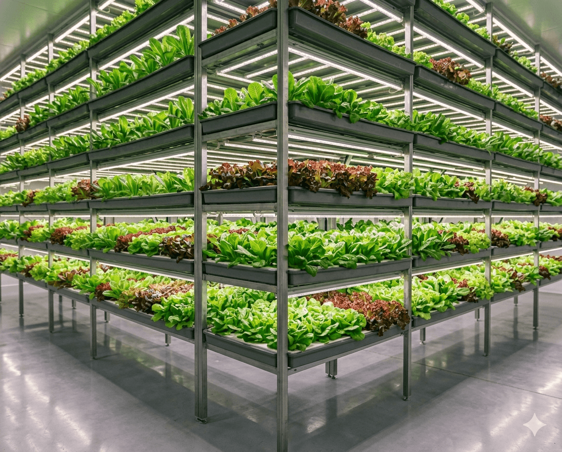 Grower using Agrotunes in a modern farm